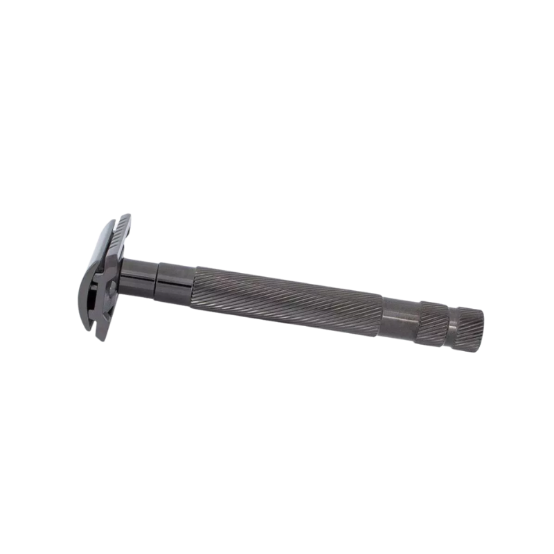 Rasoir de sûreté Essentiel Acier Noir