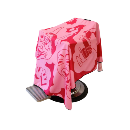 Cape de Barbier - Love Hate Pink