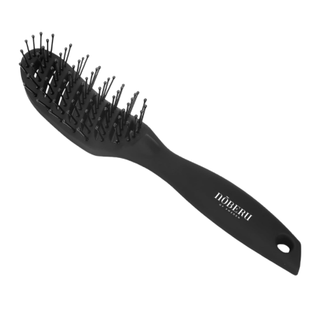 Brosse à cheveux incurvée et ventilée