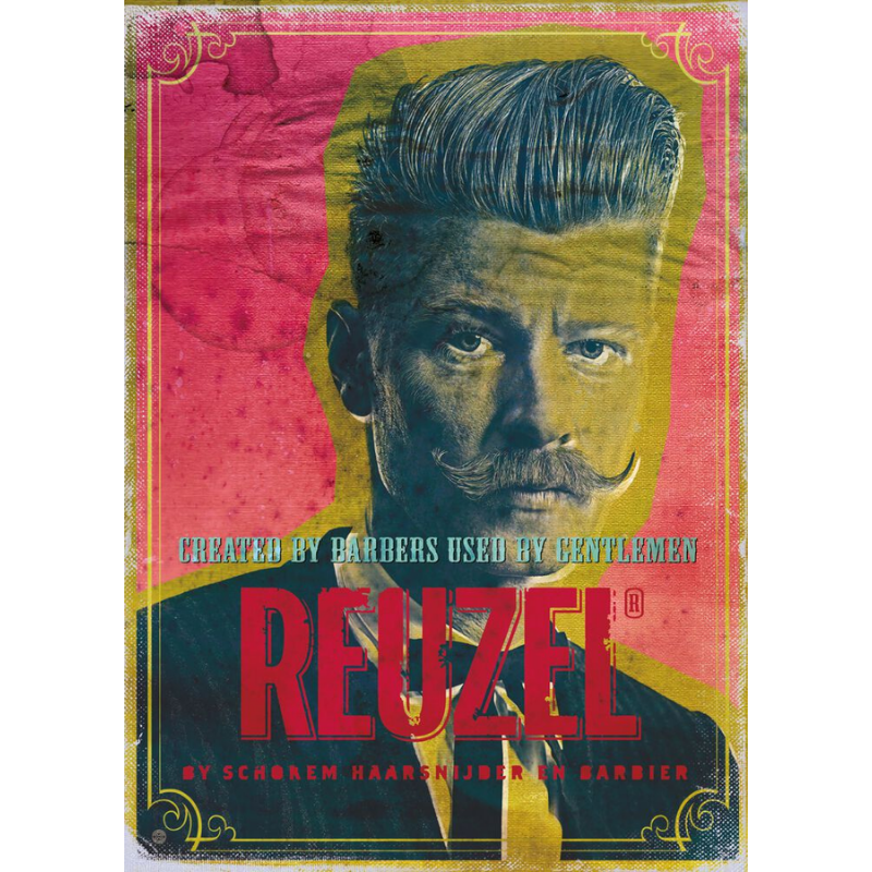 Poster Old School/New School (Red & White Logos)