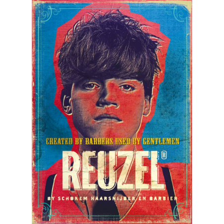 Poster Old School/New School (Red & White Logos)