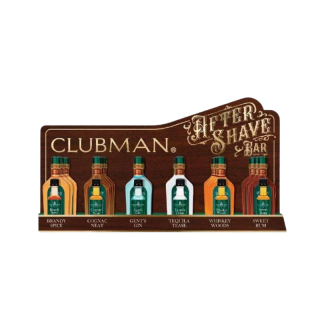 Clubman Pinaud Shave Bar Display – Présentoir Aftershave Barber Shop