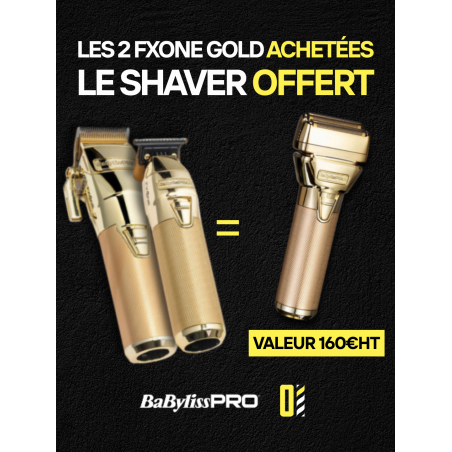 FXONE Gold Clipper FX899GE | Tondeuse de Coupe Premium – O’Barbershop
