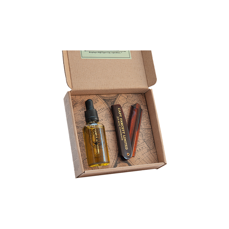 Coffret Huile Barbe & Peigne