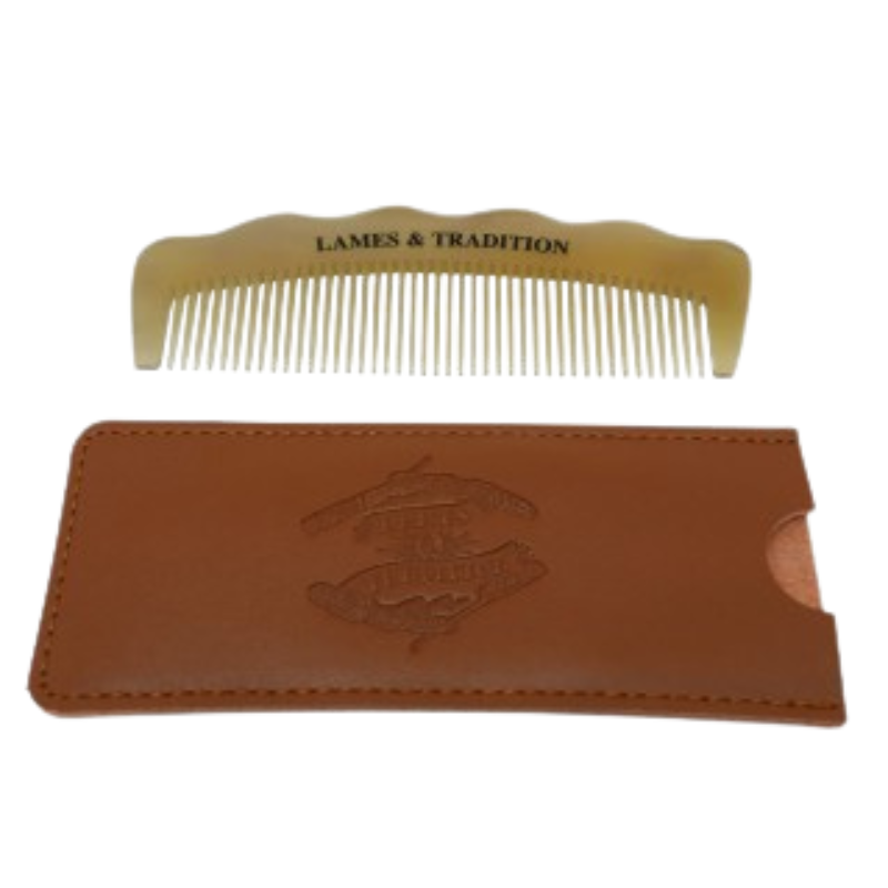 Peigne pour barbe en Corne Grave