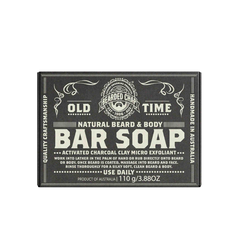 Savon Corps/Barbe au charbon et à l'argile