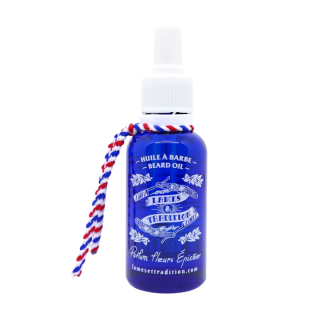 Huile barbe parfum Fleur...