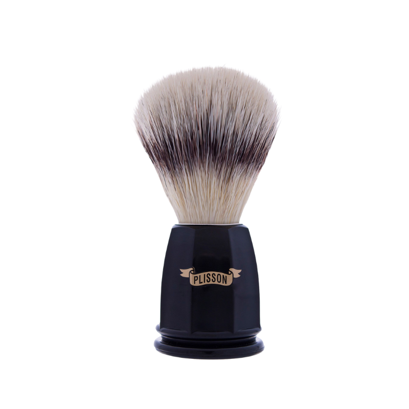 Blaireau facette noire fibre blanc haute montagne