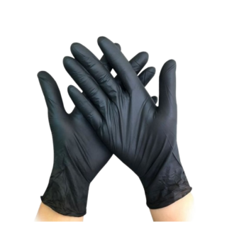 Gants nitrile noir