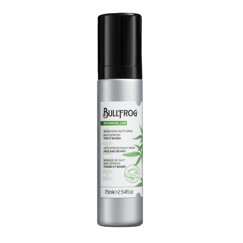 Masque de nuit anti-stress visage & barbe