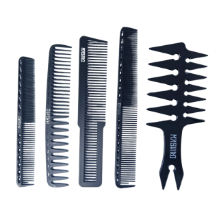 Kit 5 Peignes Carbone MASHIRO