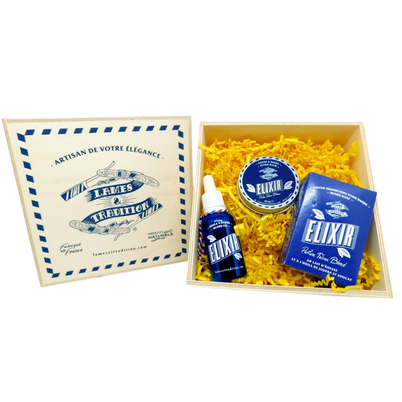 Coffret Soin Barbe "Elixir"
